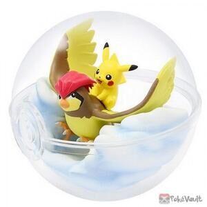 Pokemon Center 2019 Re-Ment Terrarium Collection Series #5- Pikachu & Pidgeotto
